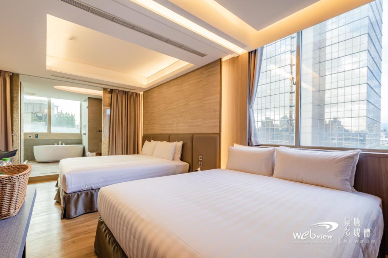 玩行旅台北館 Hotel Taipei Eksteriør billede