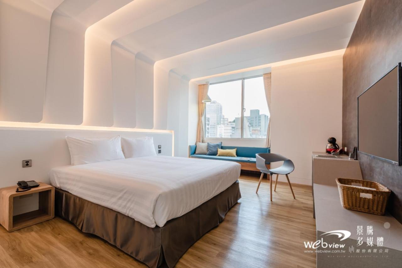 玩行旅台北館 Hotel Taipei Eksteriør billede