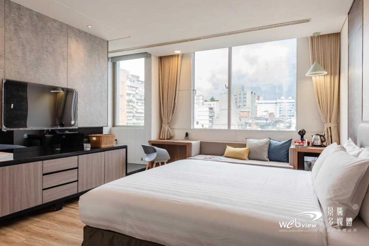 玩行旅台北館 Hotel Taipei Eksteriør billede