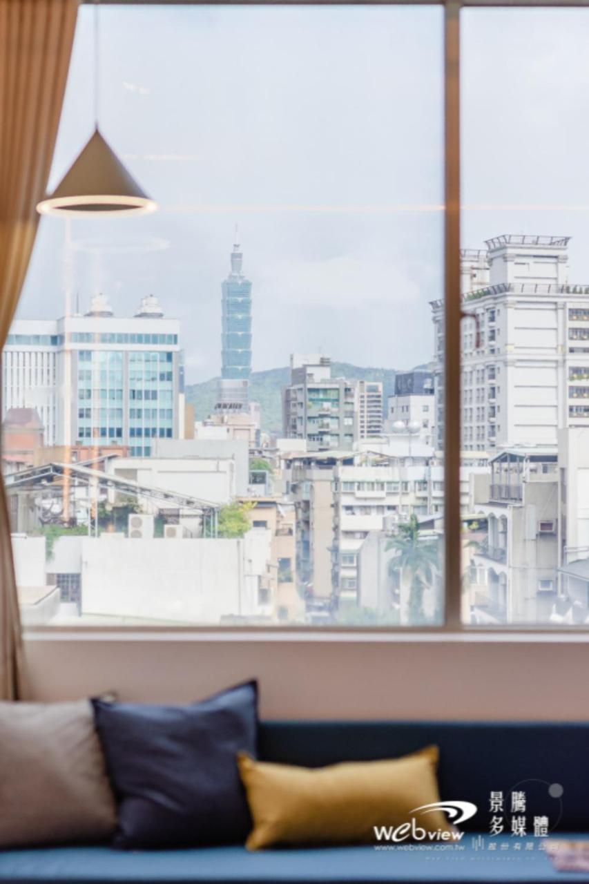 玩行旅台北館 Hotel Taipei Eksteriør billede