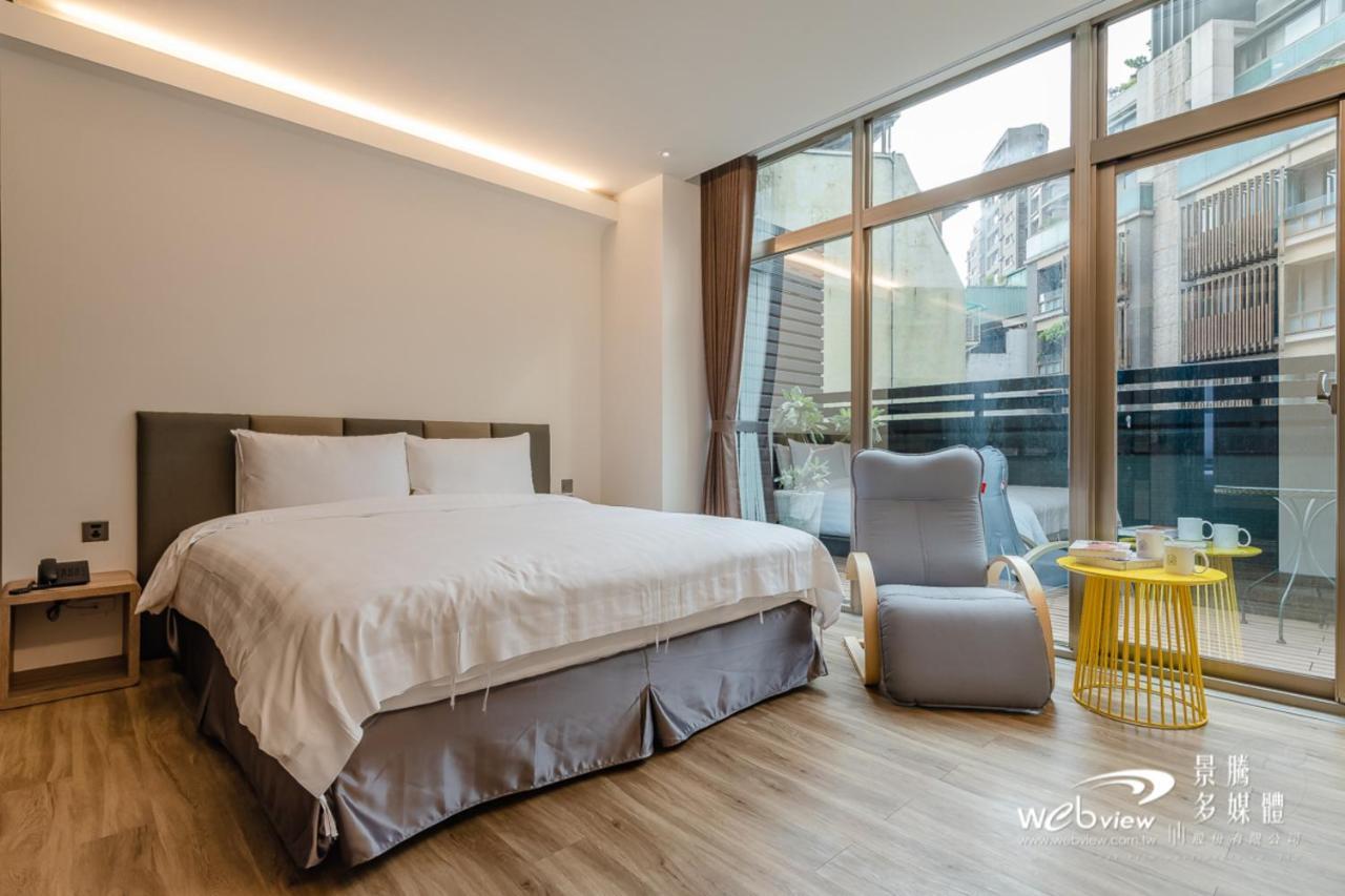 玩行旅台北館 Hotel Taipei Eksteriør billede